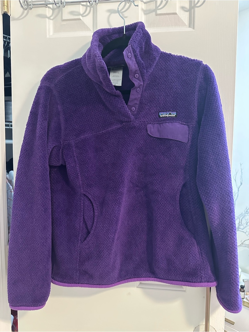 PatagoniaWomen’s Purple Snap-T Fleece Pullover
